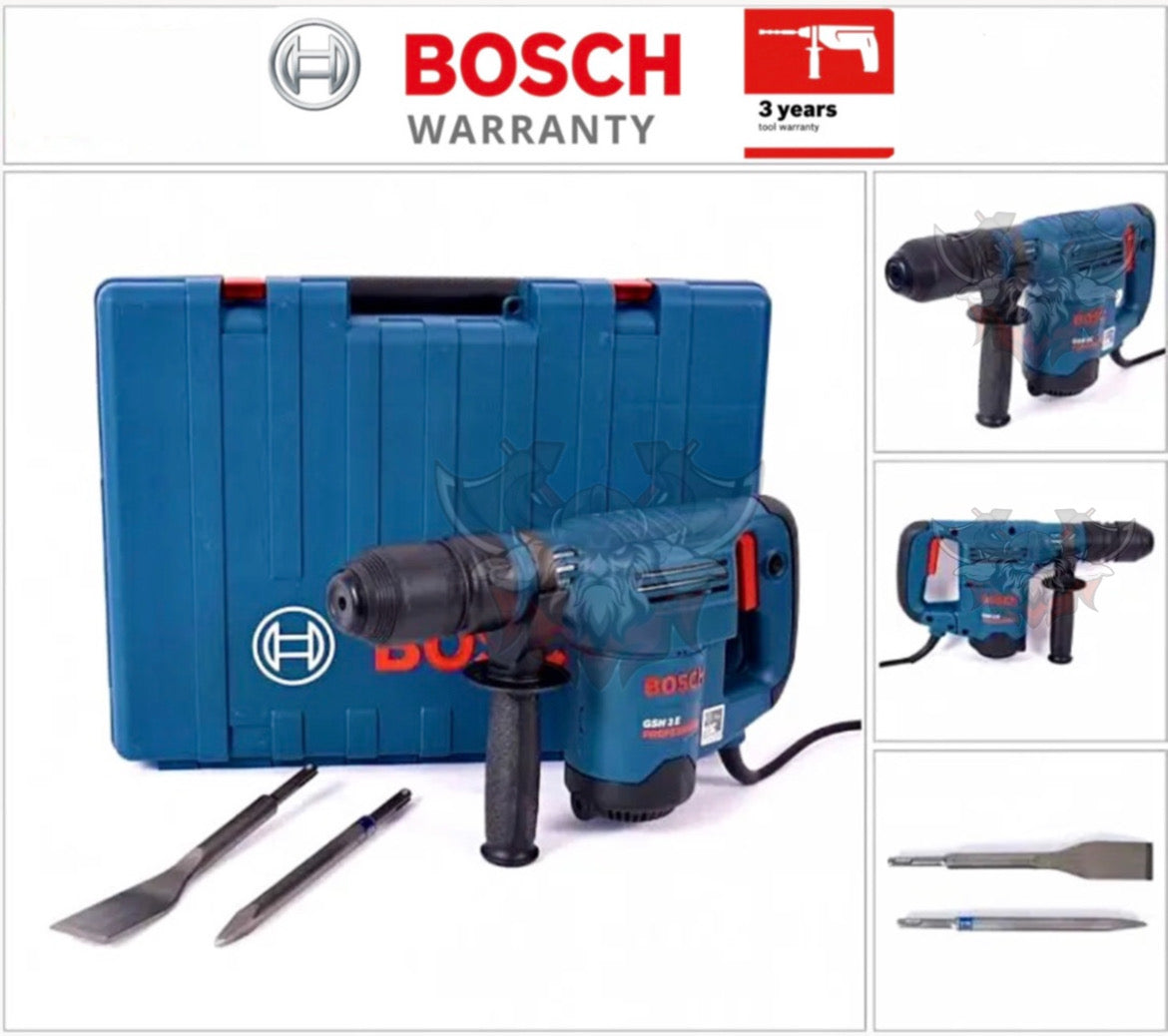 Κατεδαφιστικό Πιστολέτο BOSCH - GSH 3 E Professional Με Δώρο Καλέμια