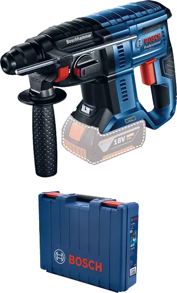 Σκαπτικό Πιστολέτο Bosch - GBH 18V-22 Με X2 Μπαταρίες Και Δώρο Καλέμια